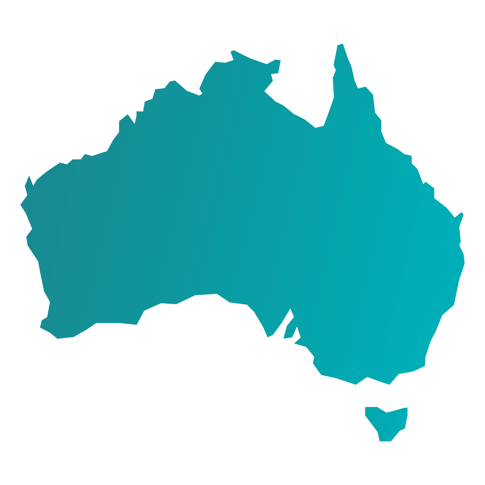 australia map new